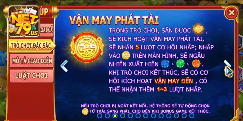 Những đặc điểm ấn tượng trong bắn cá tài lộc