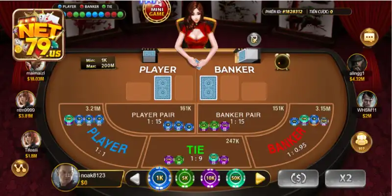 Những lựa chọn cược phổ biến nhất khi chơi Baccarat